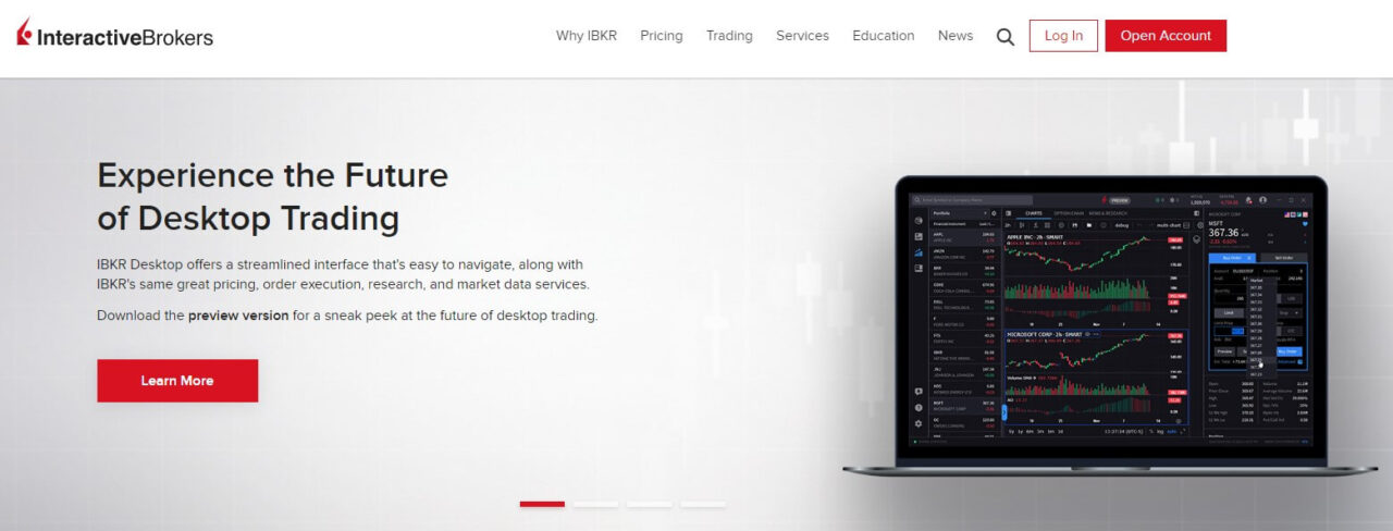 interactive brokers website